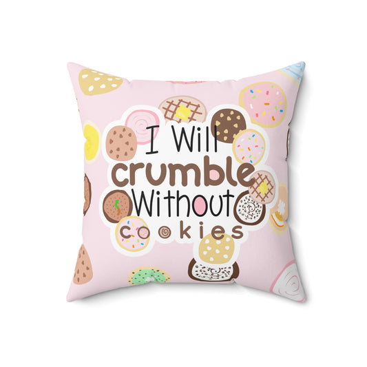 Spun Polyester Square Pillow