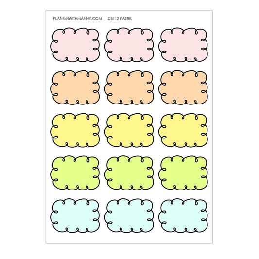 PFV213 Birthday Fun Vertical Sticker Mini Kit with Optional Date Covers