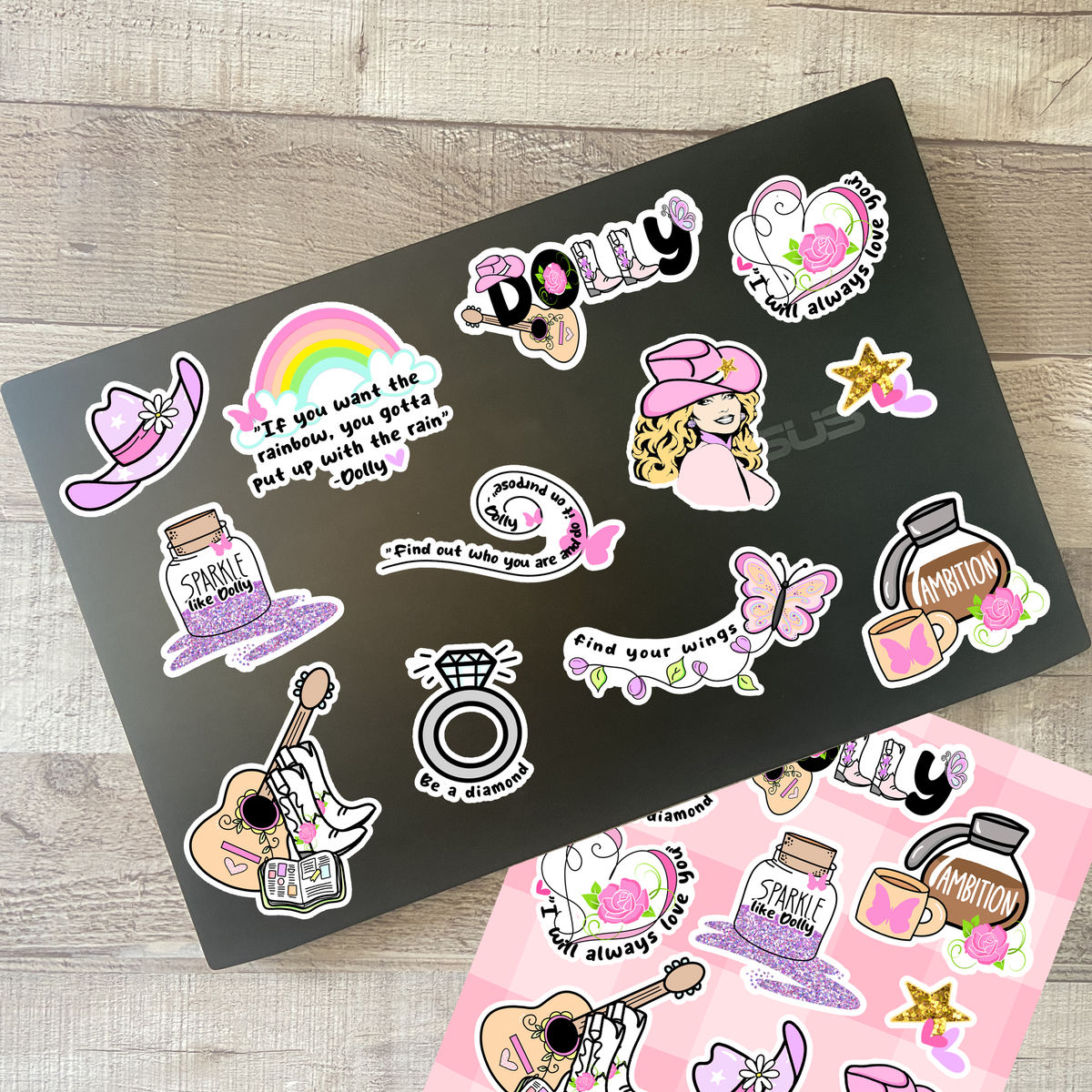 DB317 Hello Dolly Sticker Sheet