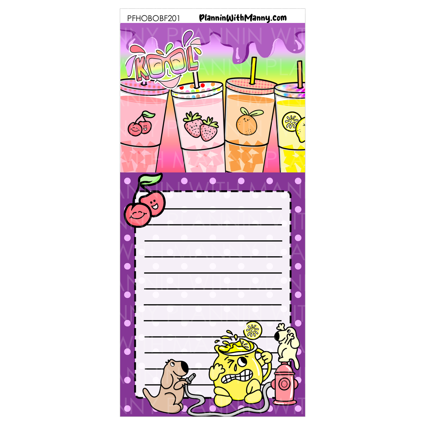 PFHOBO201 Kool Hobo Weeks Weekly Kit