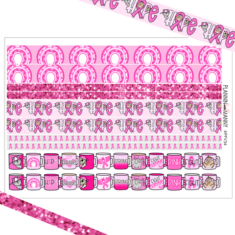 PFW34 Hope Washi Planner Stickers