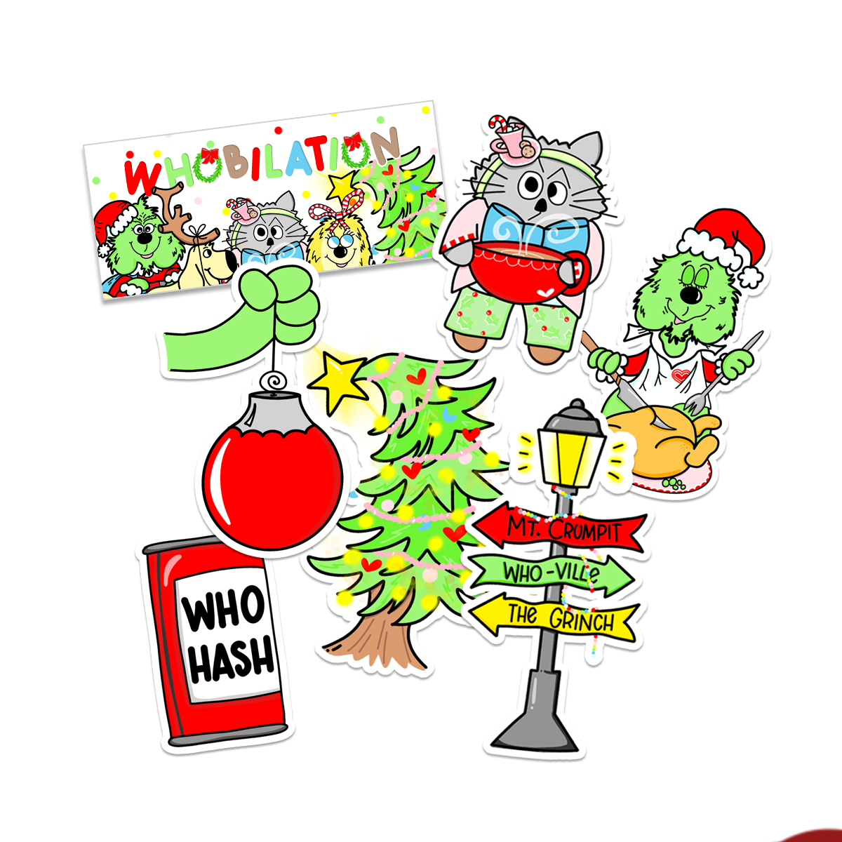 LIMITED! Whobilation Diecut Sticker Pack!