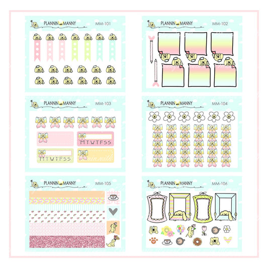 mm101- mm112 MICRO Manny Micros Set