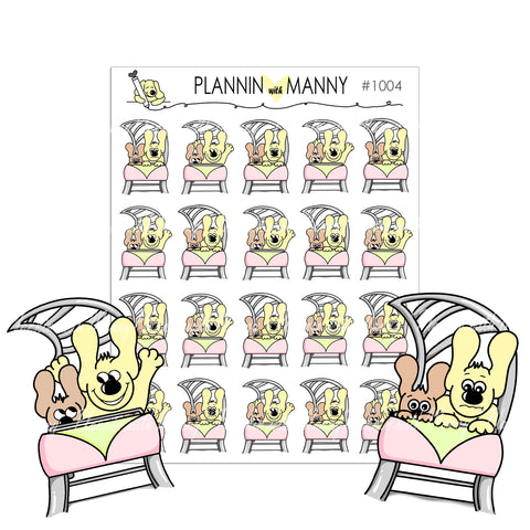 1004 LIFE IS A ROLLER COASTER Planner Stickers