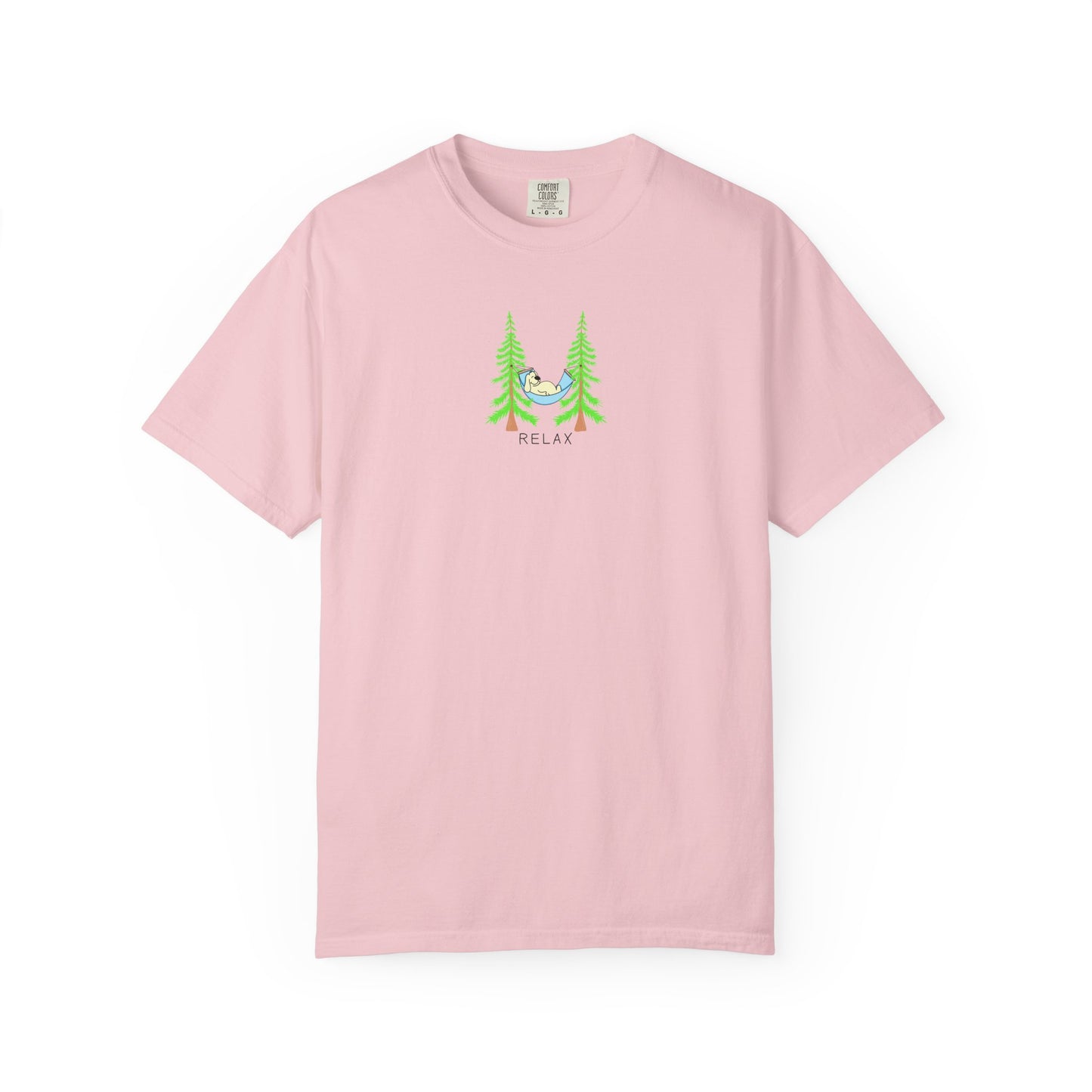 Forest Sloth Tee — Relaxing 'Chill Out' Nature Graphic T-Shirt