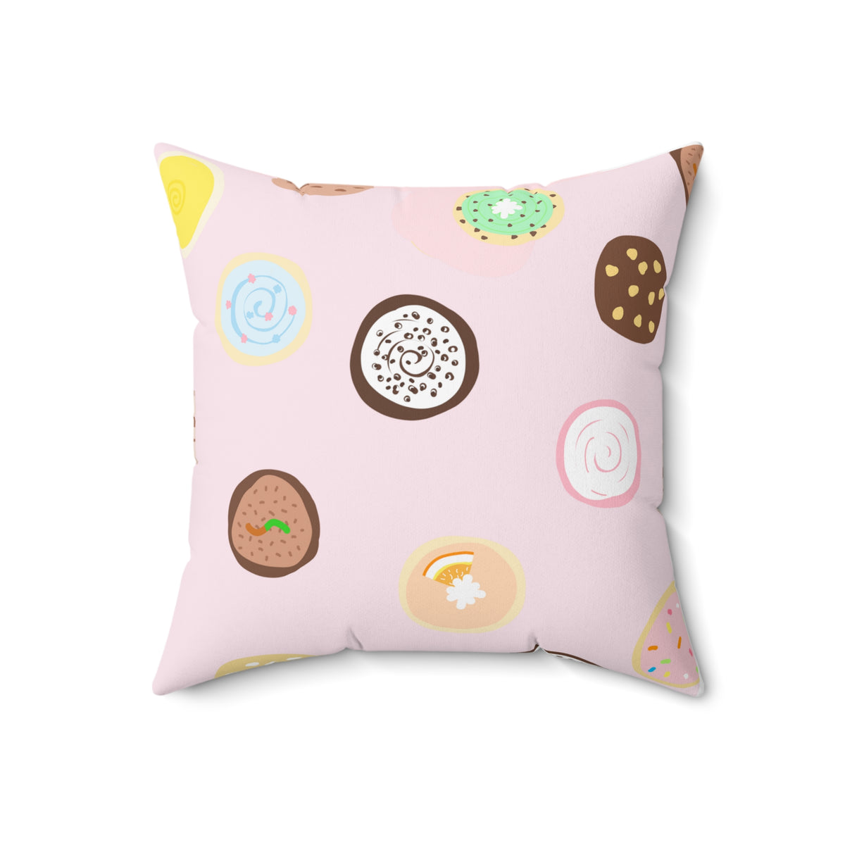 Spun Polyester Square Pillow