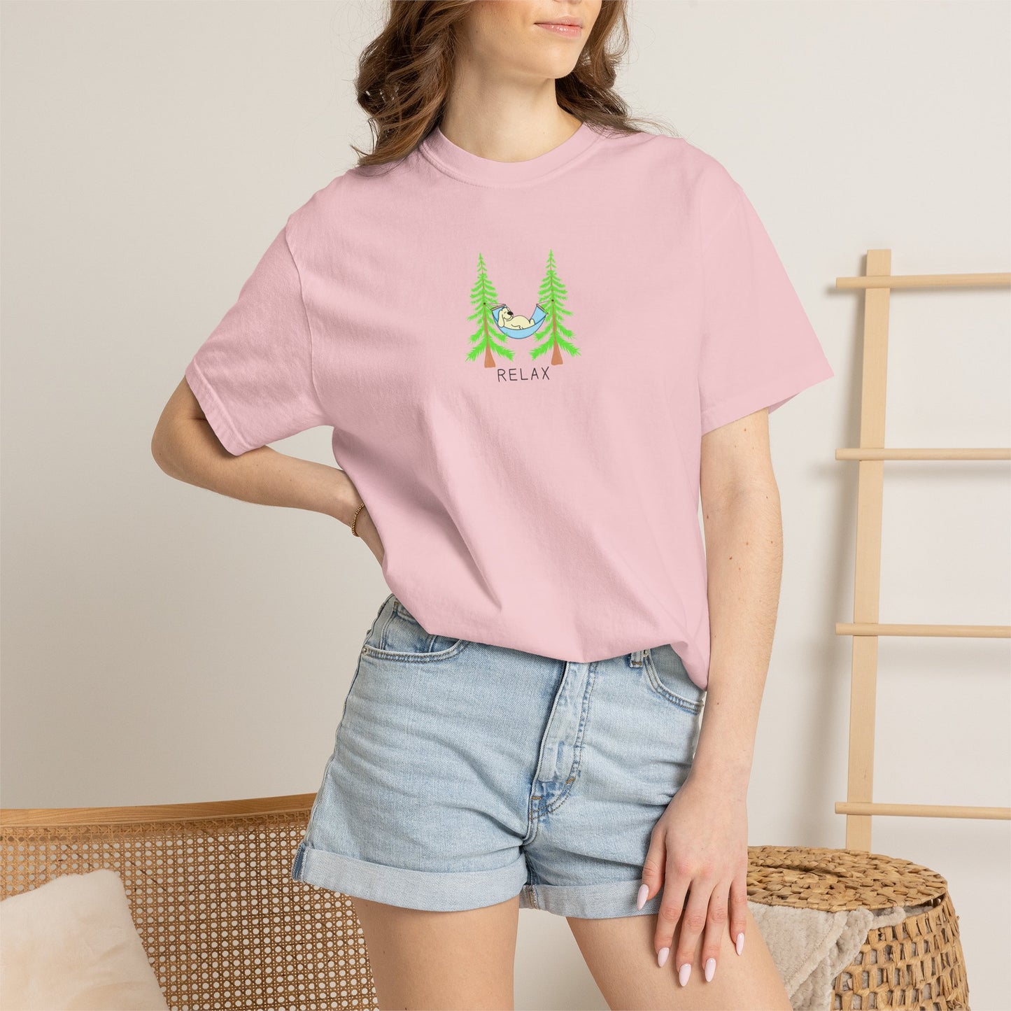 Forest Sloth Tee — Relaxing 'Chill Out' Nature Graphic T-Shirt
