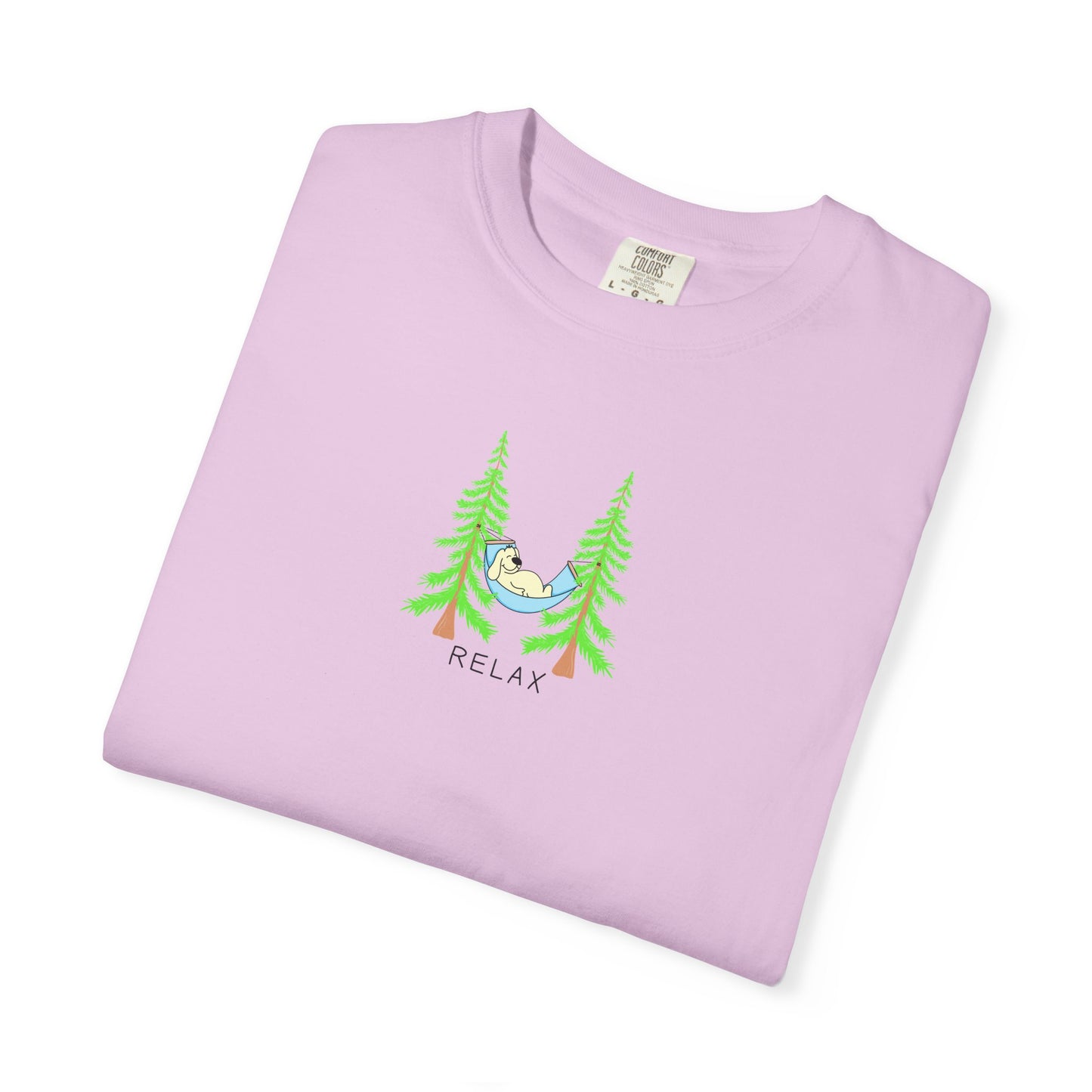 Forest Sloth Tee — Relaxing 'Chill Out' Nature Graphic T-Shirt