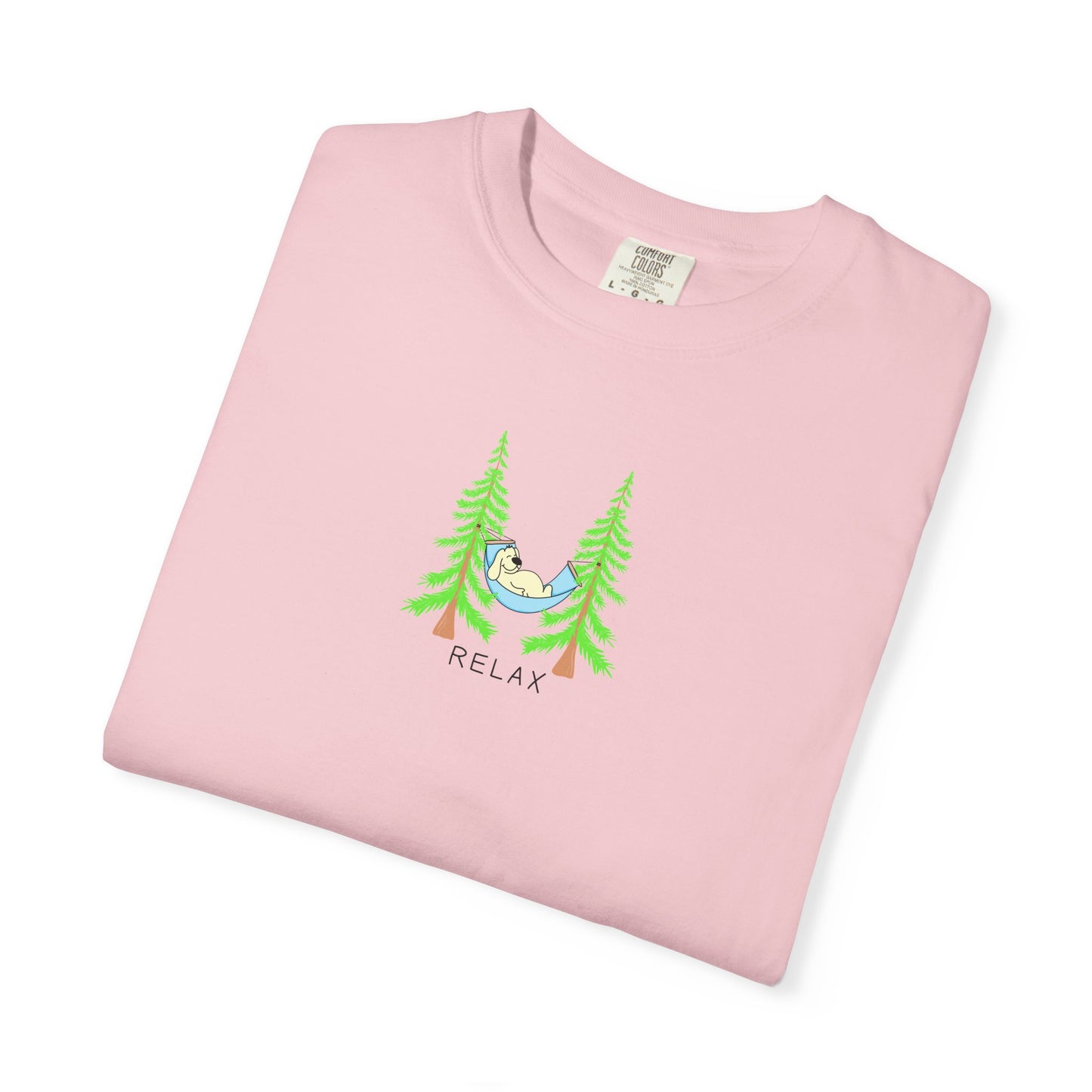 Forest Sloth Tee — Relaxing 'Chill Out' Nature Graphic T-Shirt