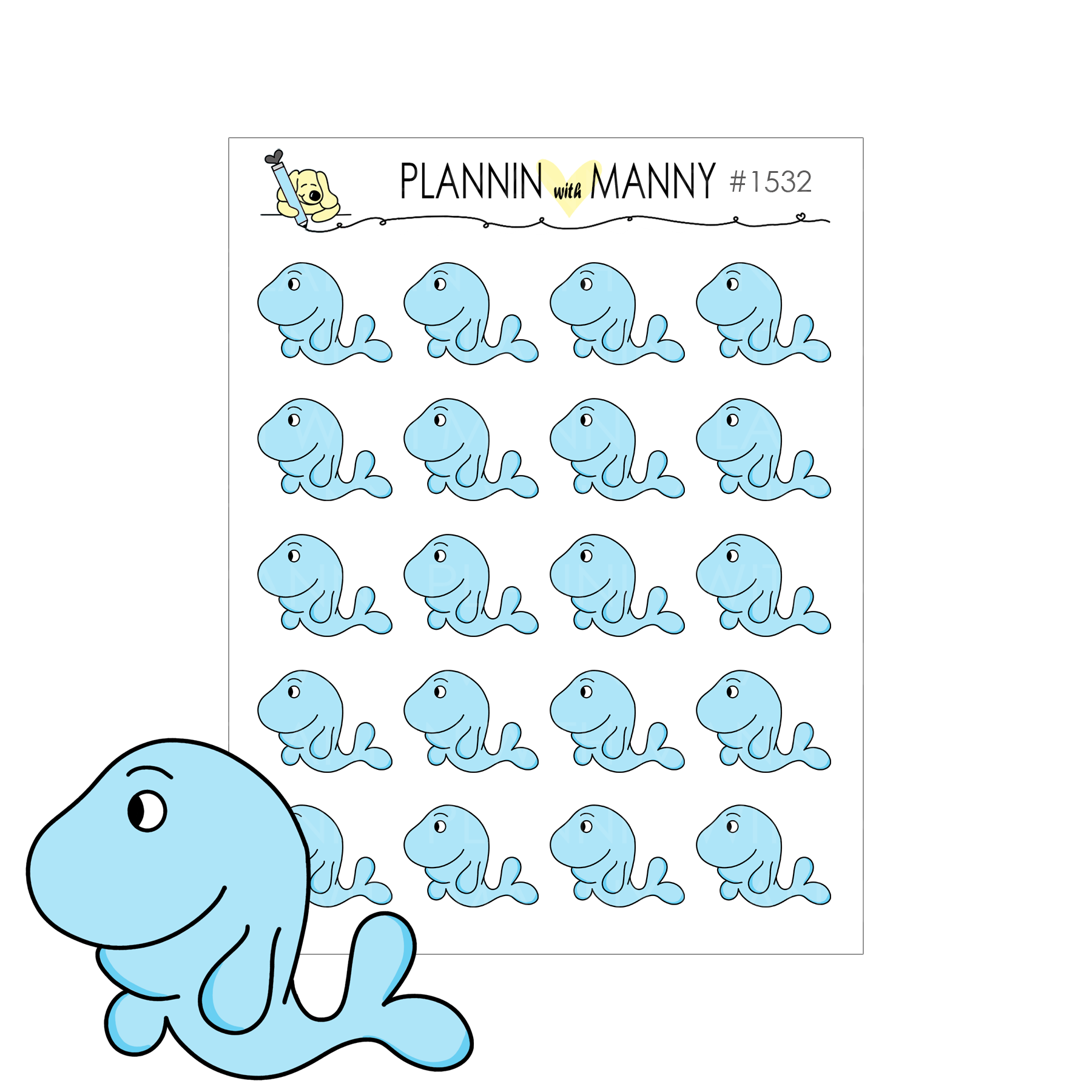 1532 Whaley Happy Planner Stickers