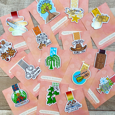 Assorted Evermore Magnetic Bookmarks