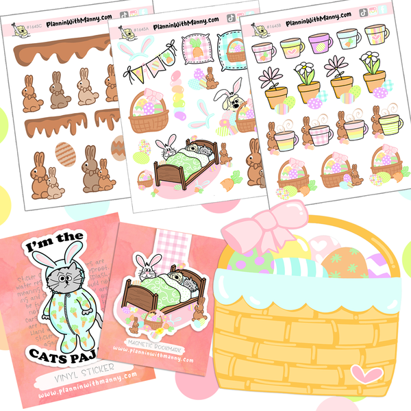 No Calorie, hehe...Easter Basket! Choose Gift, Planner, Deluxe, or 10 Day Advent!