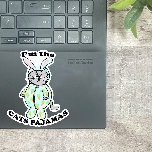 MB151 I'm The Cats Pajamas Vinyl, Notecard, & Bookmarks