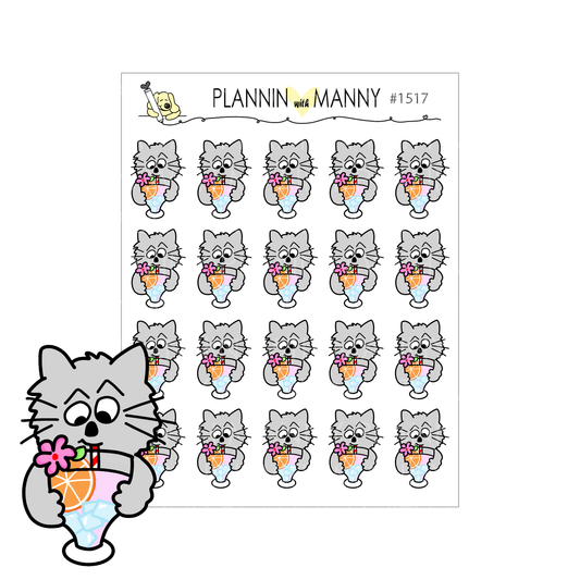 1517 Cocktail Owen Planner Stickers