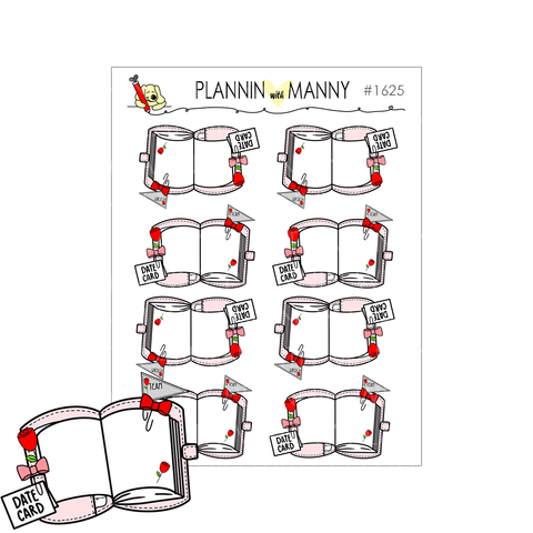 1625 The Bachelor Planner -Planner Stickers