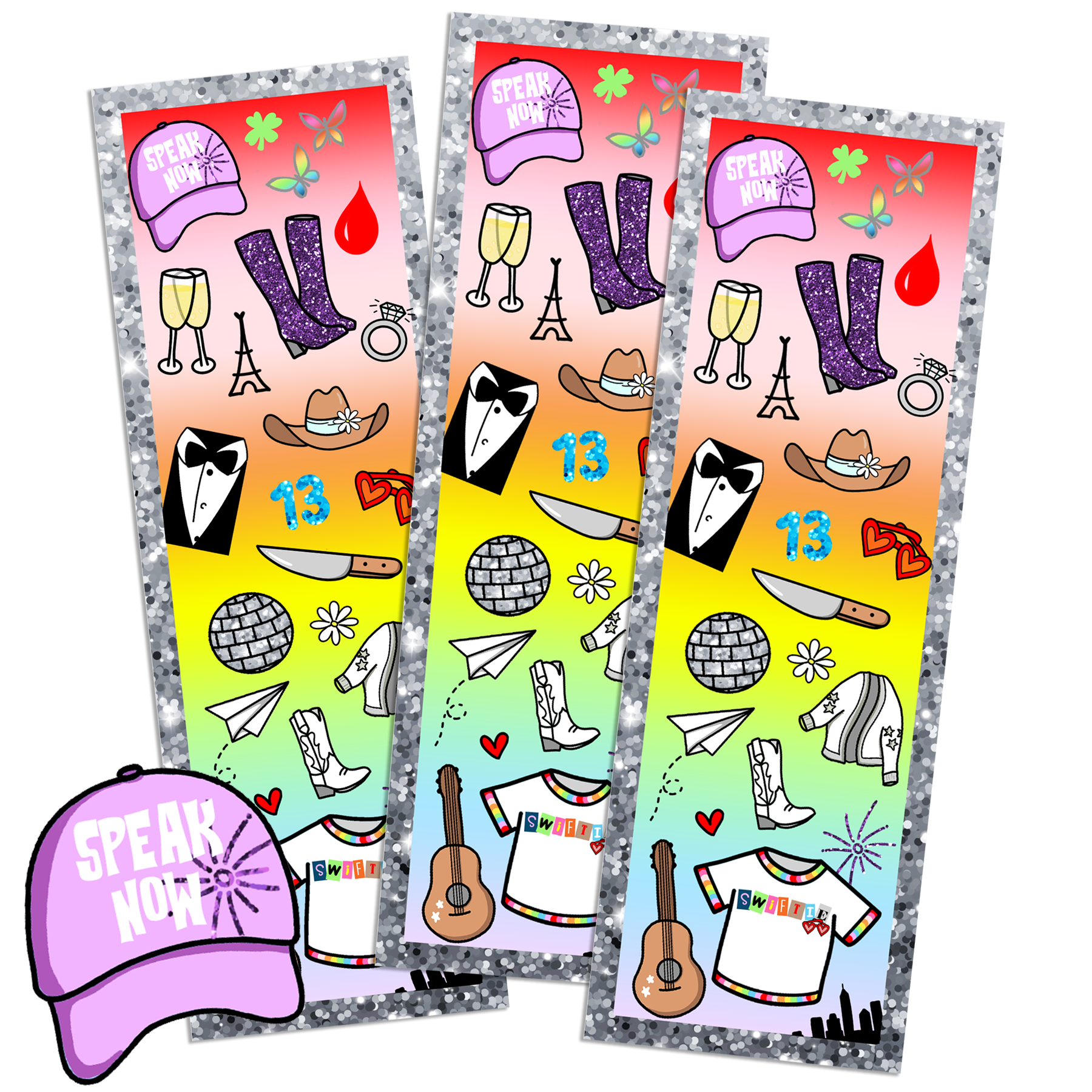 Swiftie Fun Bookmark – Plannin with Manny