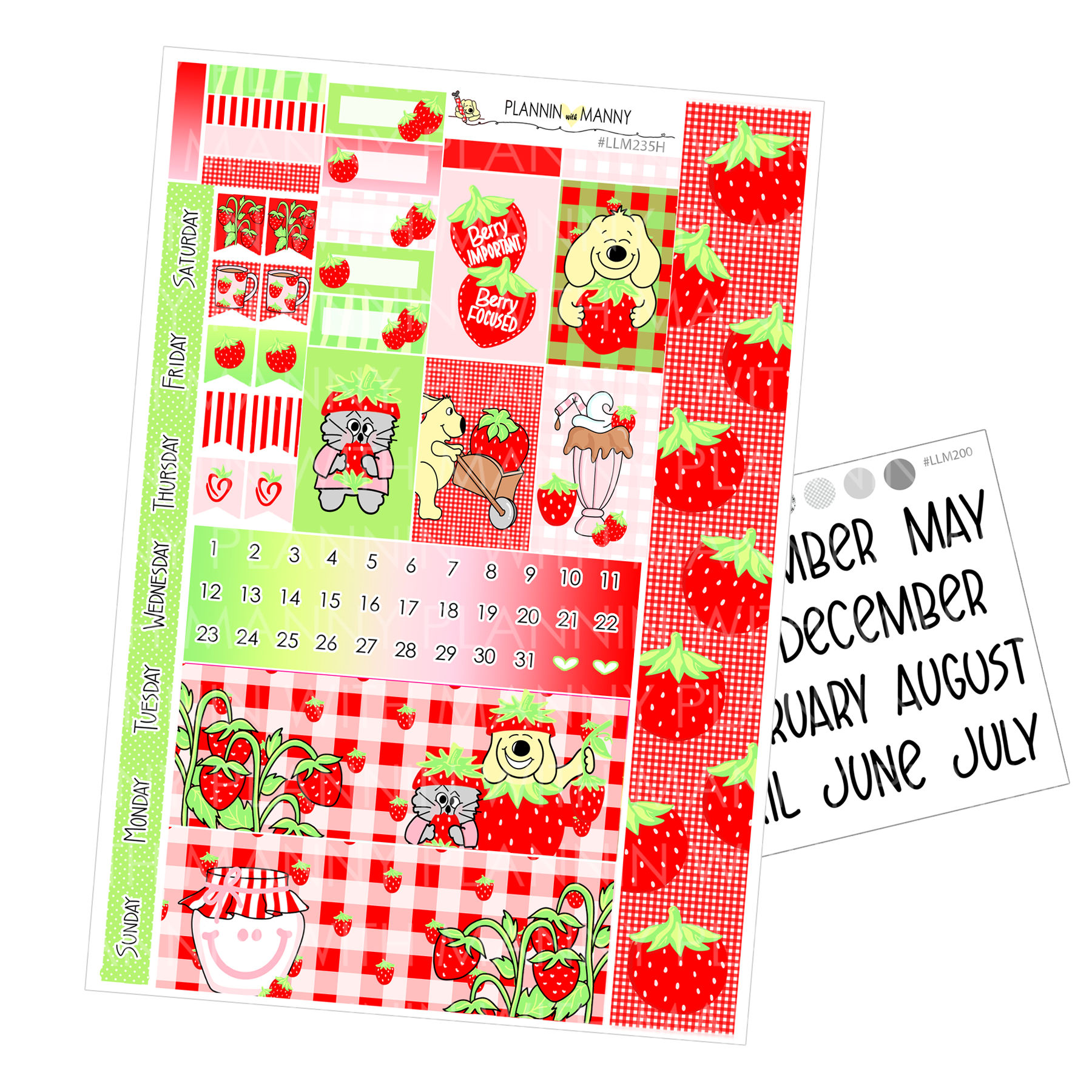 LLM235H MINI MONTHLY-Berry Time Collection