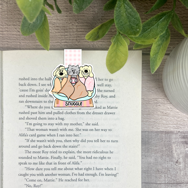 Cozy Days Set of 3 Magnetic Bookmarks!