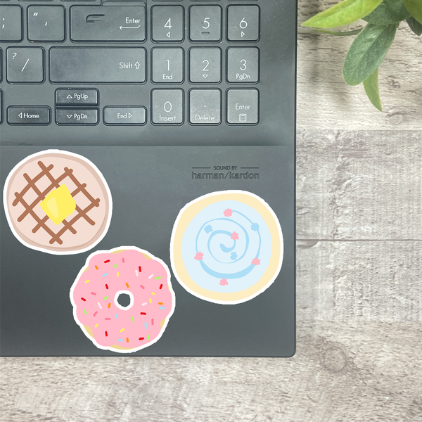 MB159 Crumbl Cookie Vinyl Stickers and Pink Pocket