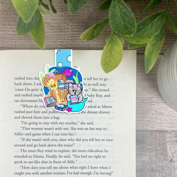 MB165 Mermaid Tales Vinvly Sticker, Bookmark, and Note Card