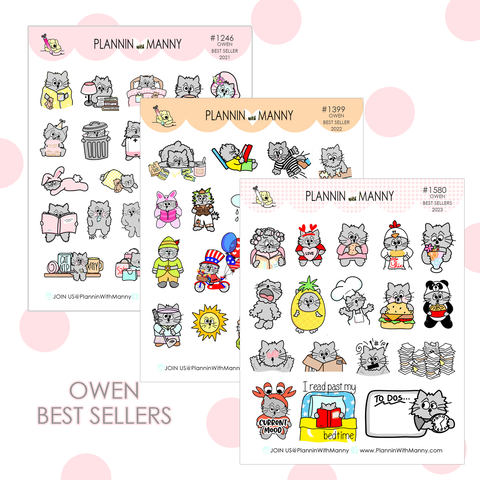 Best Seller Owen Set! Through the years:)