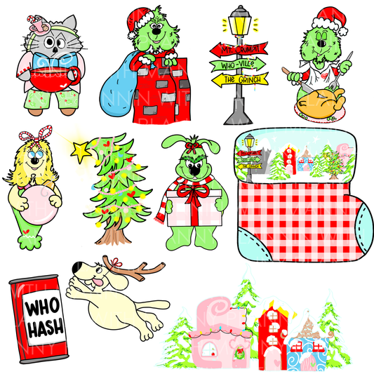 PFV33 Whoville Diecuts