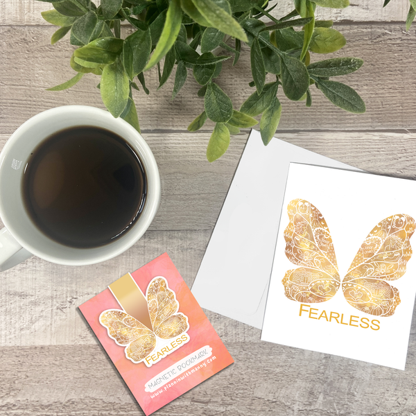 Fearless Era Butterfly Vinyl Sticker, Bookmark, and Notecard Options MB141