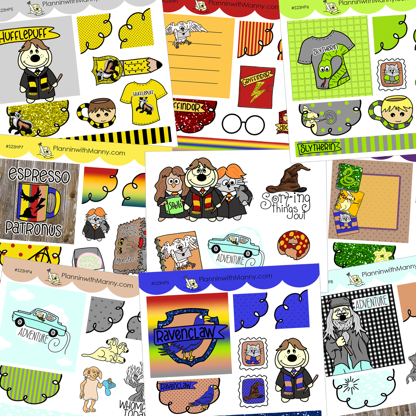 BF25 Harry Magic Mini Sticker Bundle