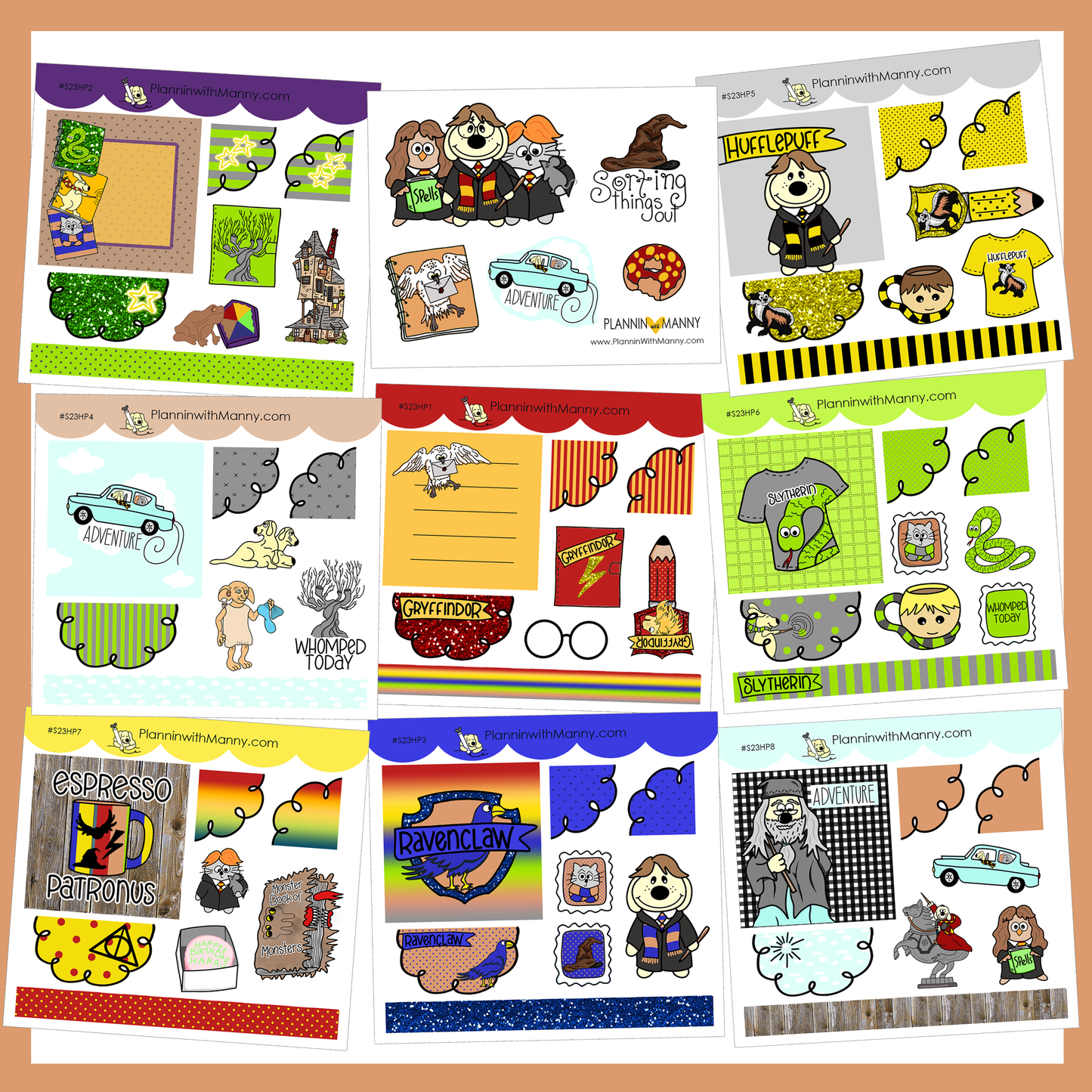 BF25 Harry Magic Mini Sticker Bundle