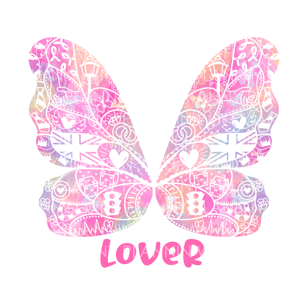 Lover Era Butterfly Vinyl Sticker, Bookmark, and Notecardd Options  MB136