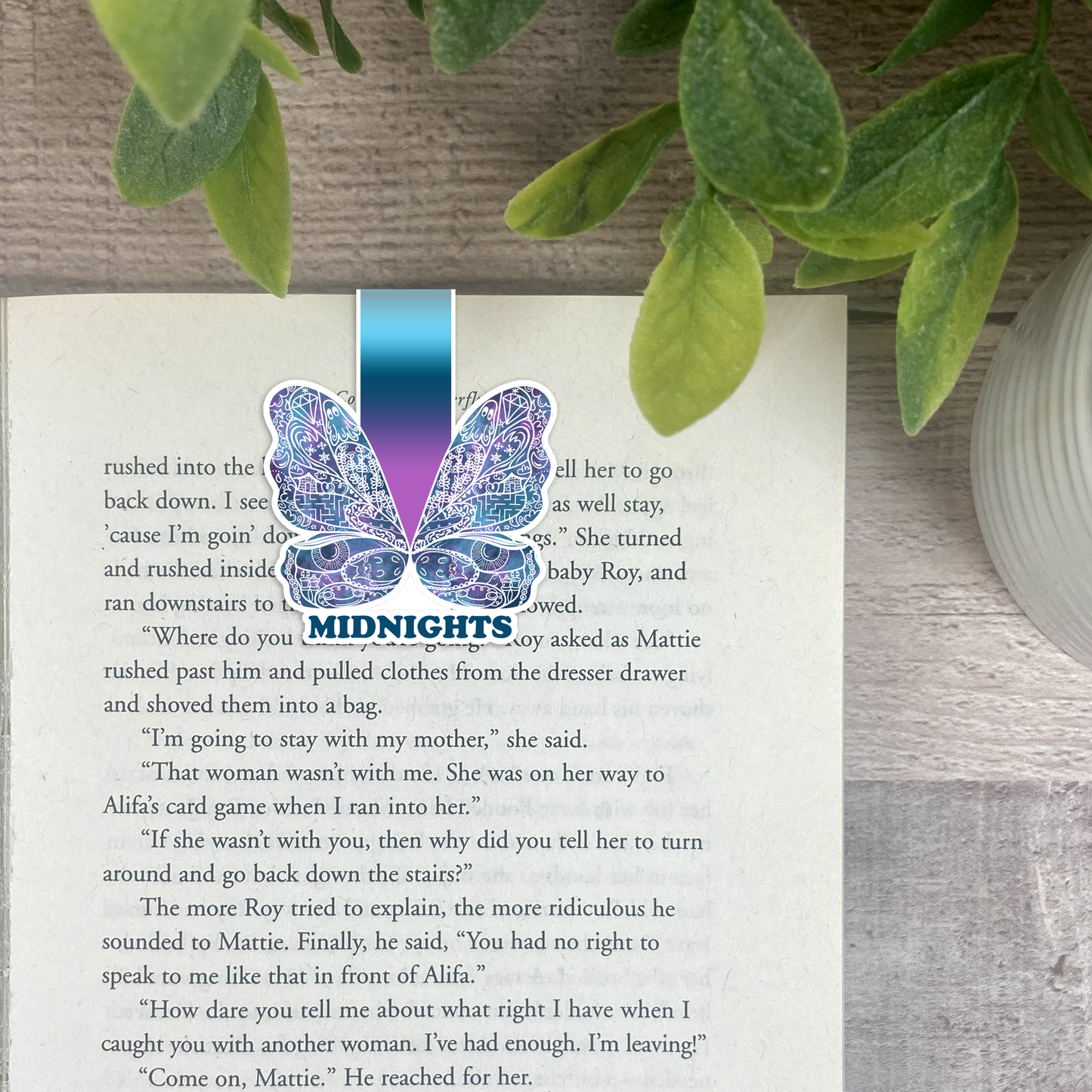 Midnights Era Butterfly Vinyl Sticker, Bookmark, and Notecardd Options  MB135