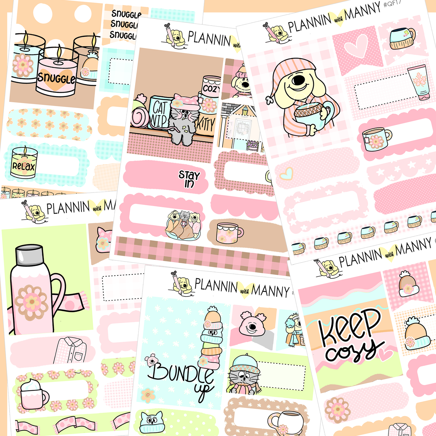 BF25 Cozy Quarter Sheets Bundle