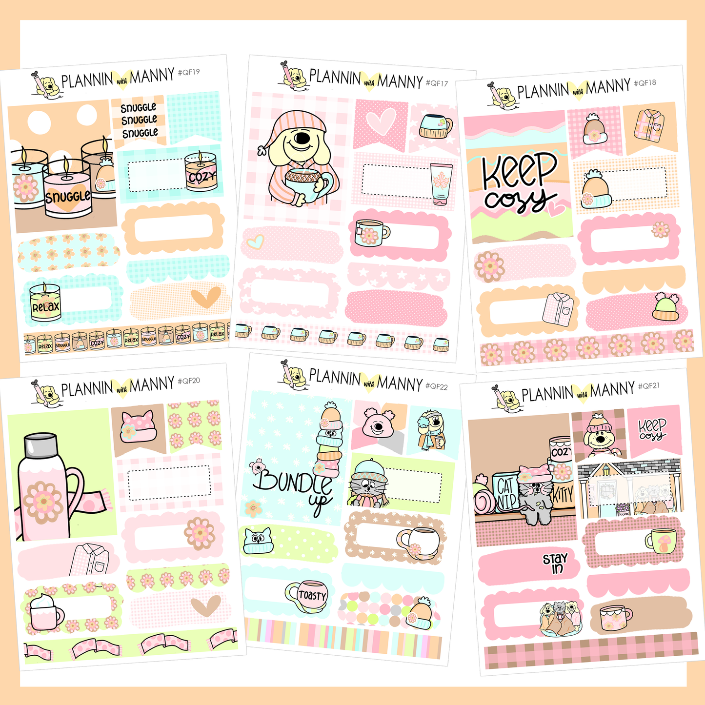 BF25 Cozy Quarter Sheets Bundle