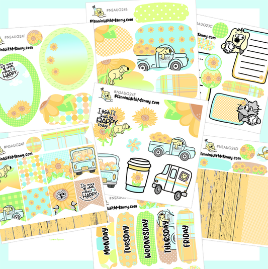 BF25 Sunnies Mini Sticker Bundle