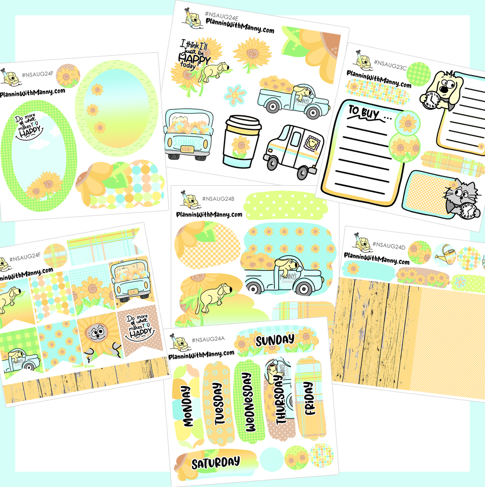 BF25 Sunnies Mini Sticker Bundle