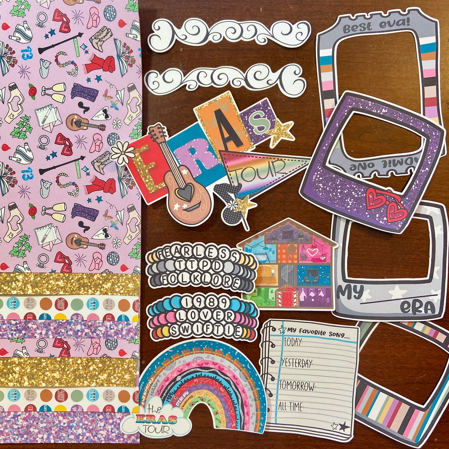 Eras Tour Scrapbooking SET!