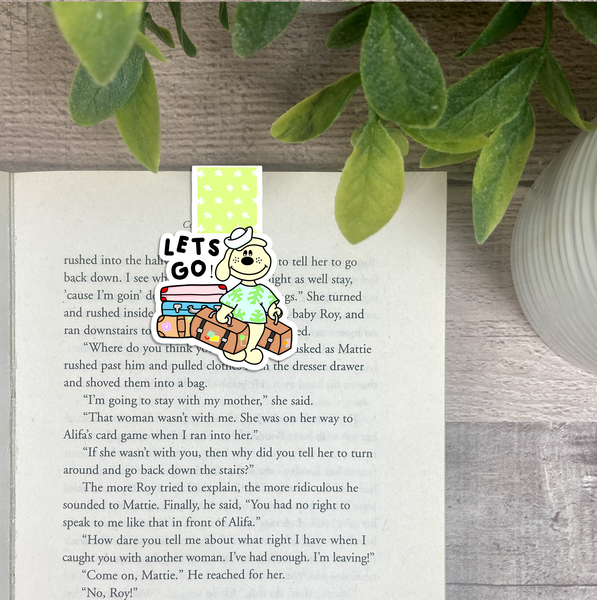 Travel Pappy... Vinyl Sticker, Magnetic Bookmark, & Notecard MB86