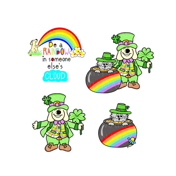 1439 Happy St.Patty's Day Planner Sticker Mix and Diecuts