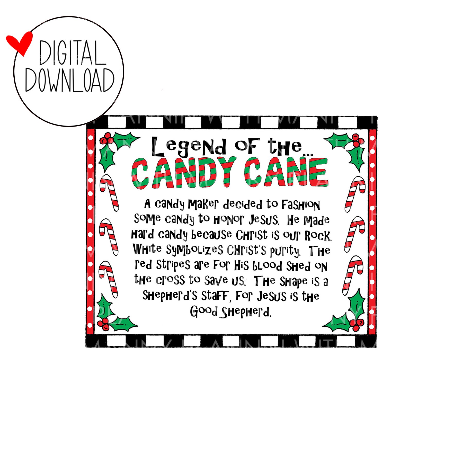 DIGITAL Legend of the Candy Cane