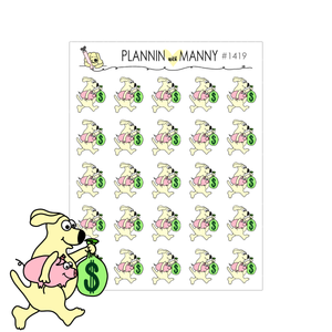1419 Payday Planner Stickers