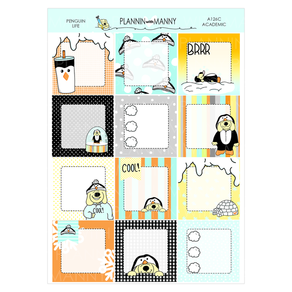 A126 TPC ACADEMIC Weekly Kit - Penguin Collection