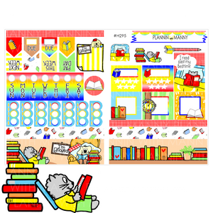 h295 HOBONICHI Weekly Planner Stickers - I'm Booked Collection