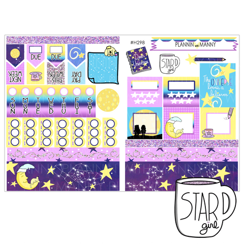 H298 HOBONICHI Weekly Planner Stickers - Dear Universe Collection
