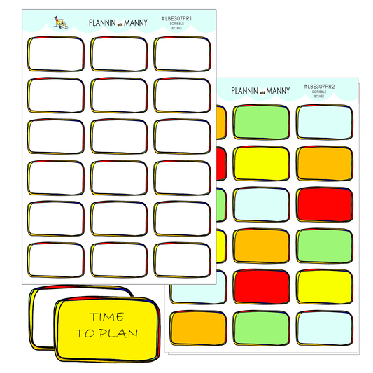 LBE307PR1&PR2 Scribble Boxes-Primary