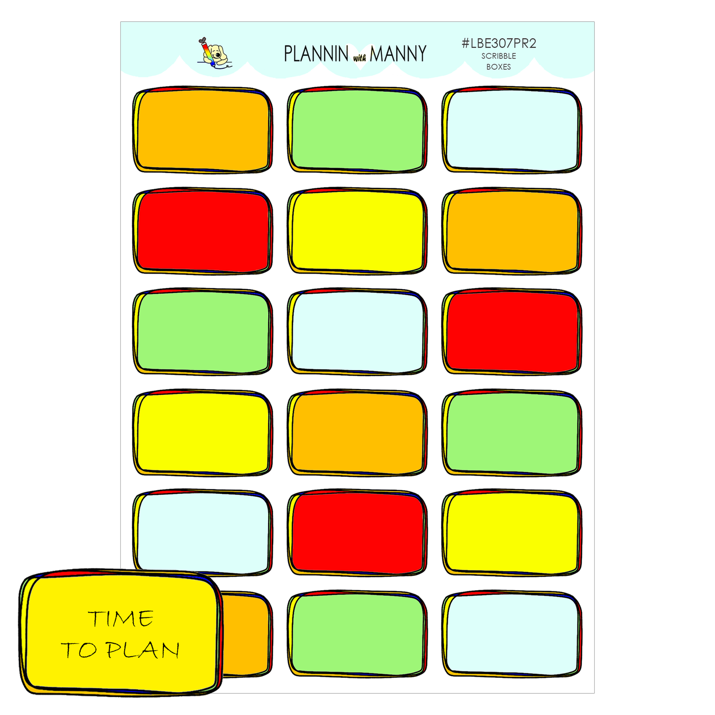 LBE307PR1&PR2 Scribble Boxes-Primary