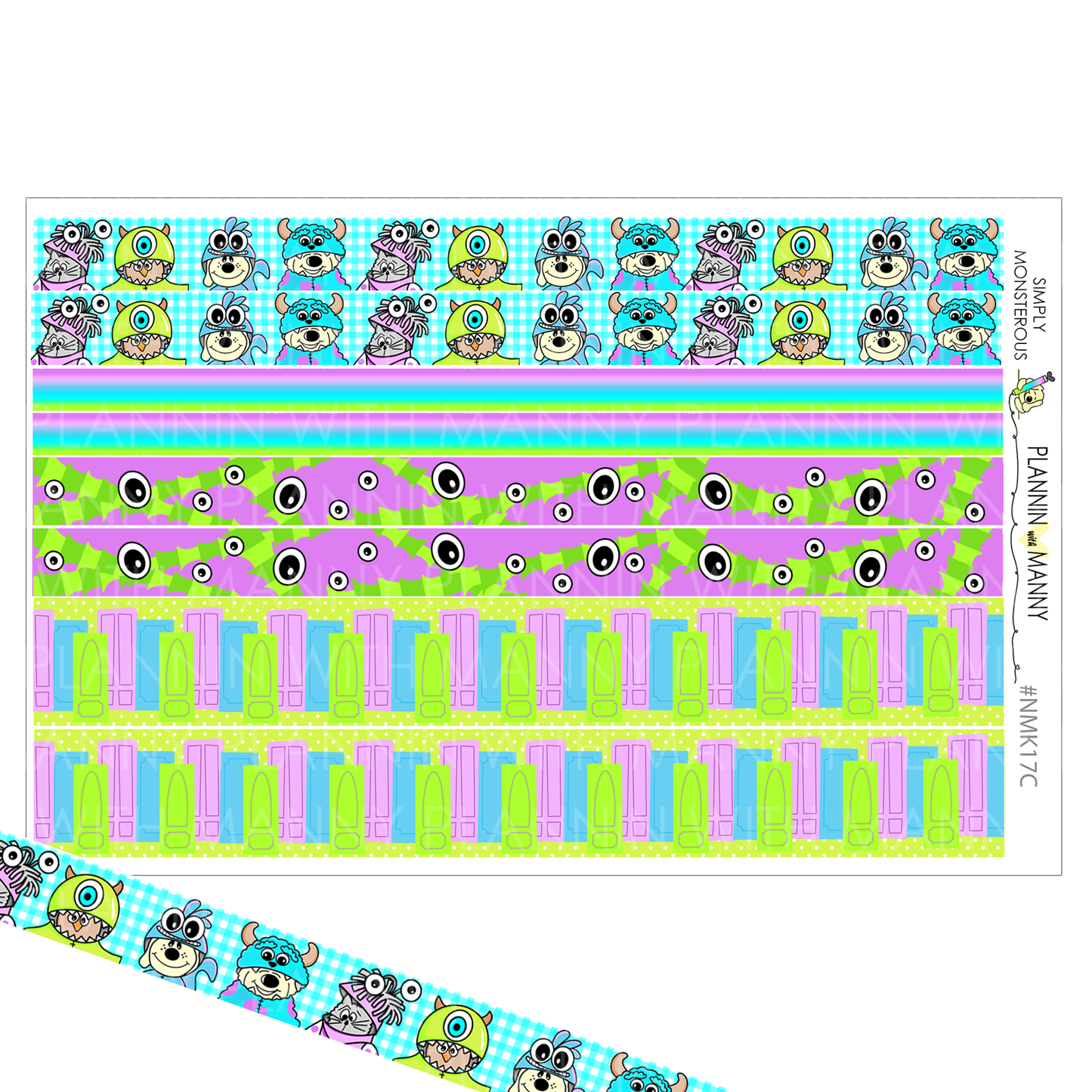 NMK17 VERTICAL Simply Monsterous Weekly Kit