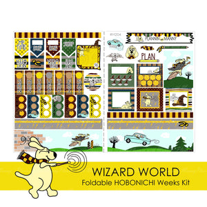 H204 HOBONICHI Weekly Planner Stickers - Wizard World Collection