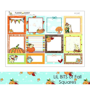 540L LIL BITS of FALL Manny Squares - Fallin for Fall Collection
