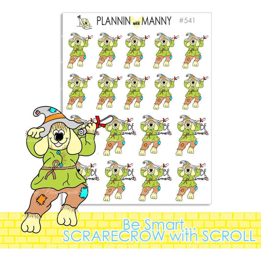 541 Scarecrow Planner Stickers