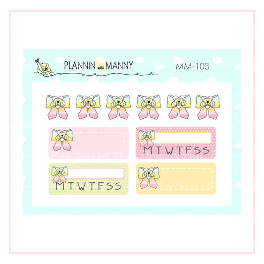 mm103 MICRO Bows and Half Boxes - Manny Micros Collection